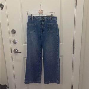 Denim Blue Flare Jeans